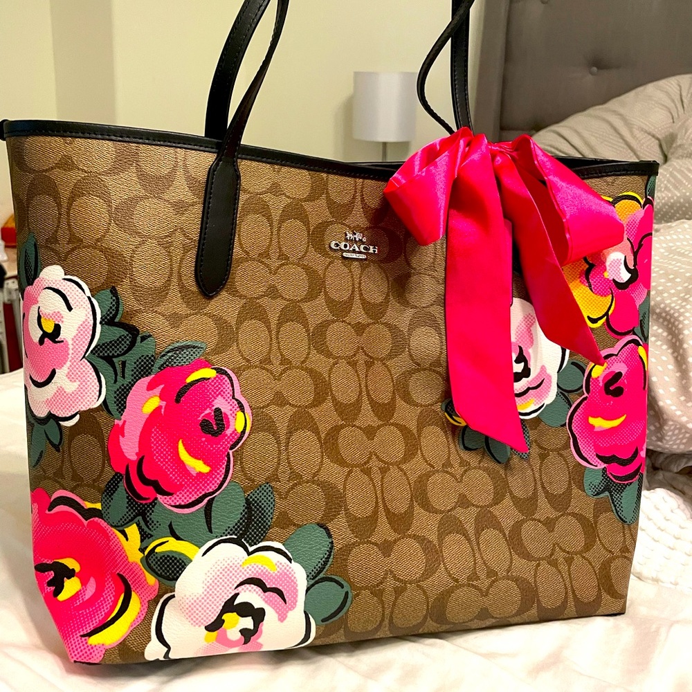 Authentic Coach Tote